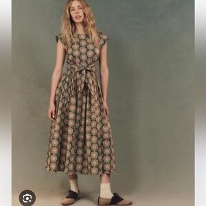 THE GREAT. Tulsa Dress in Heirloom Paisley